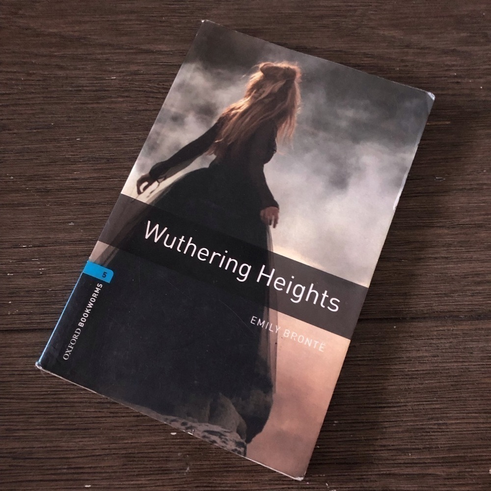 Wuthering Heights by: Emily Bronte paperback book